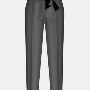 Half Elastic Pant / Mock-Fly